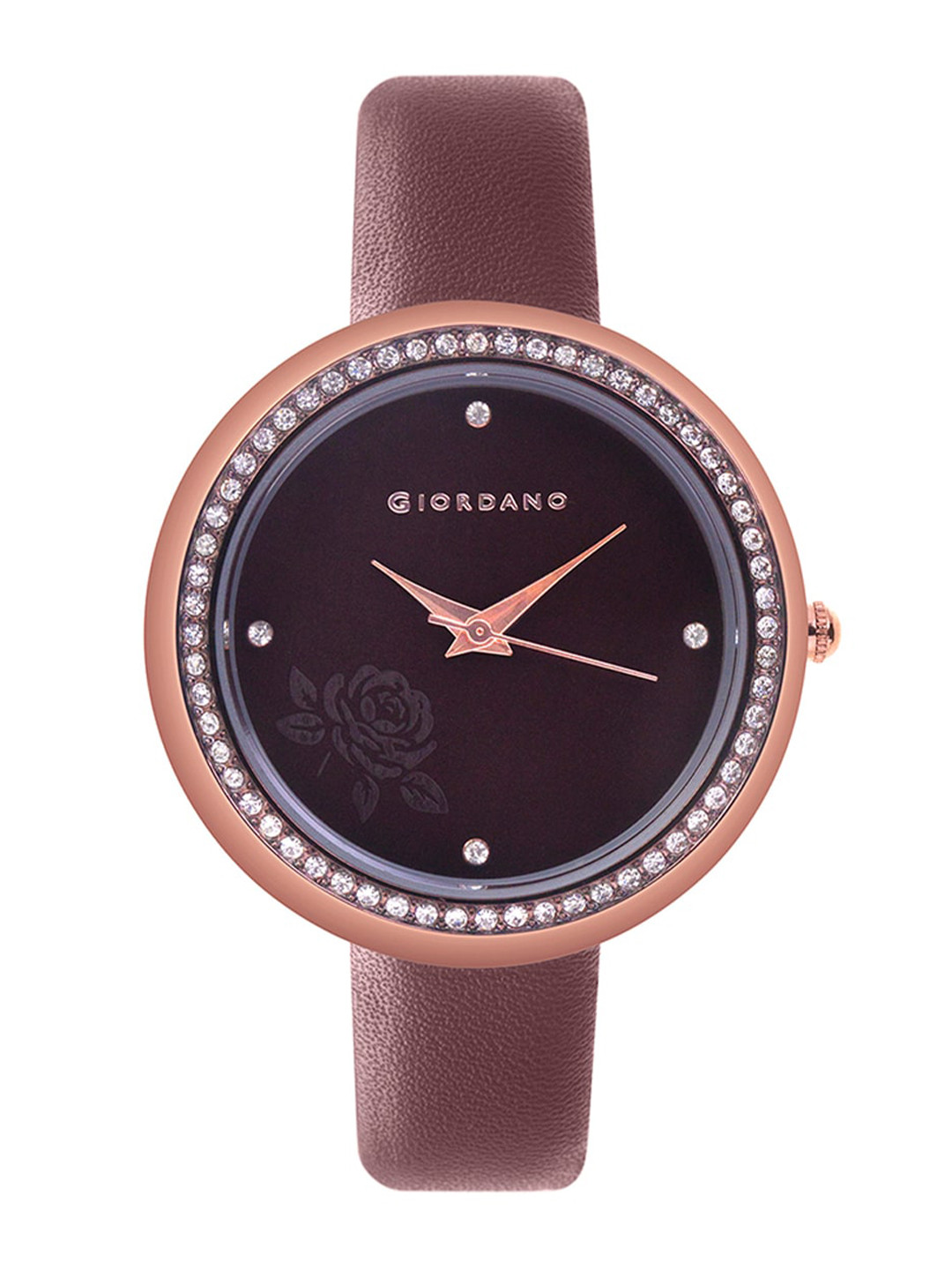 GIORDANO Women Black Analogue Watch GD-4025-2