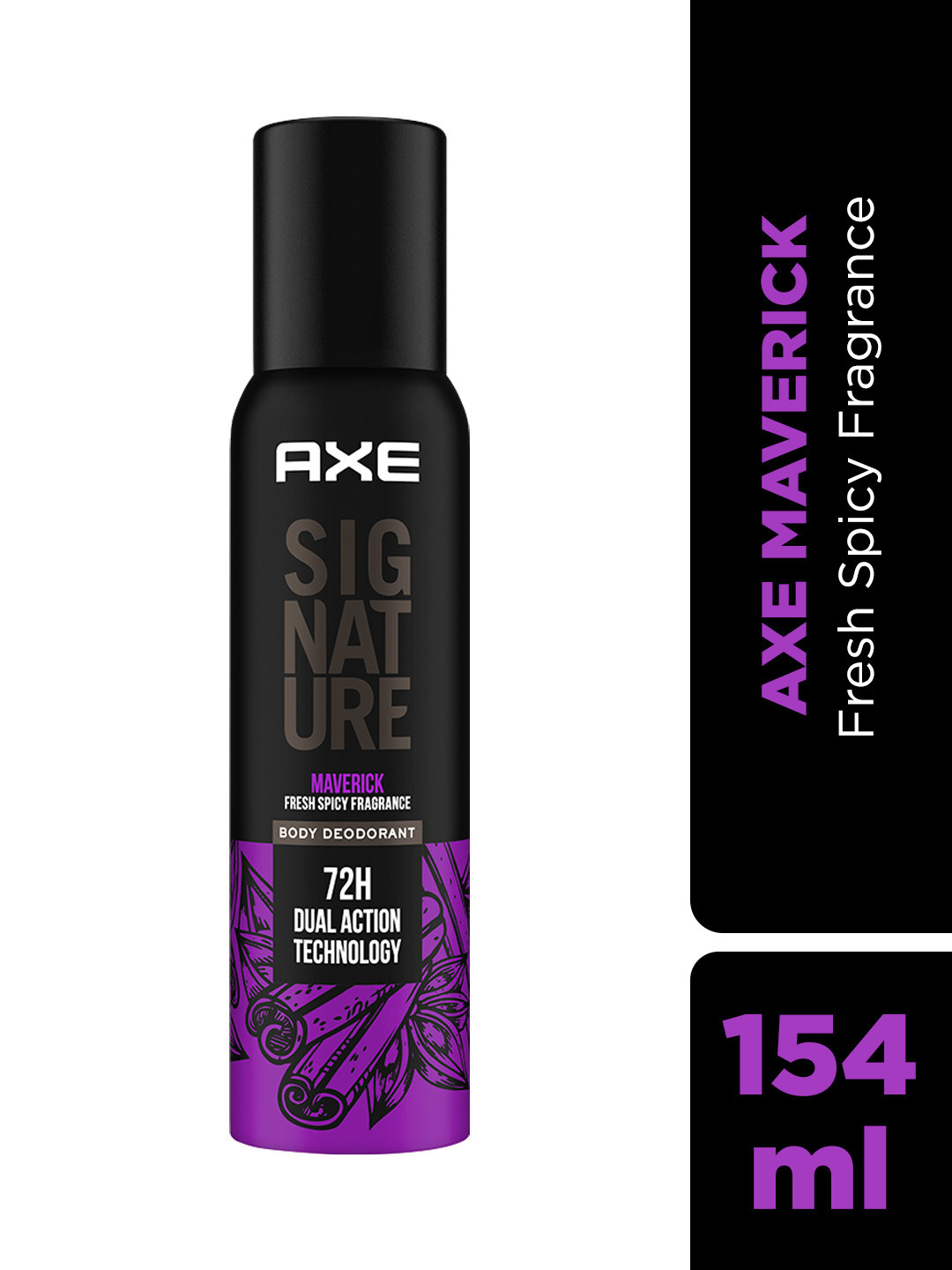Axe Signature Maverick Long Lasting  No Gas Deodorant Bodyspray Perfume For Men 154 ml