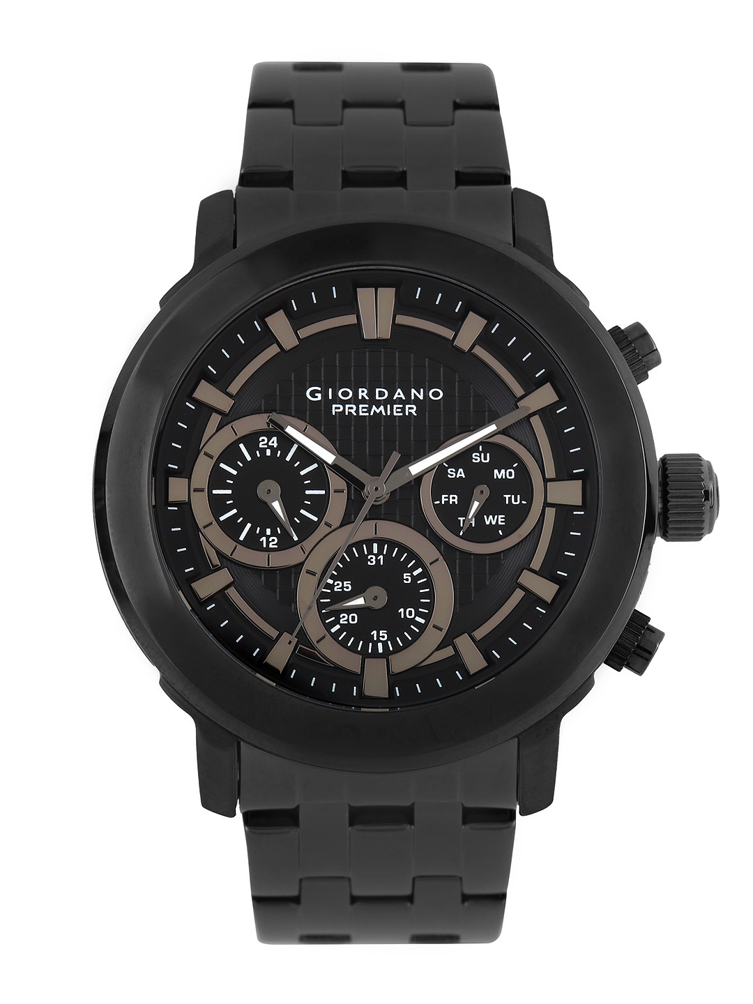 GIORDANO Premier Men Black Dial Multifunction Watch P1055-22