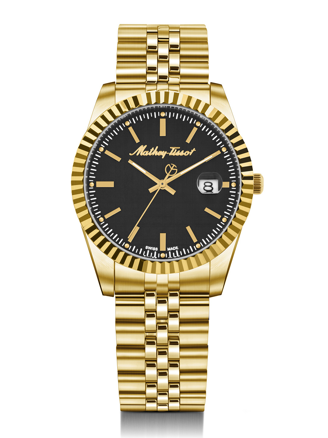 Mathey-Tissot Men Swiss Made Quartz Analog Watch H810PN