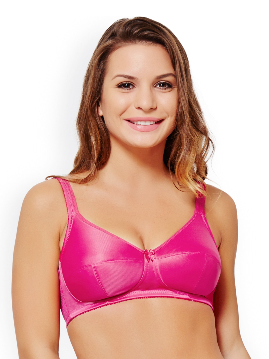 Buy Penny By Zivame Pink Full Coverage Bra PYPY00MZR4 - Bra for