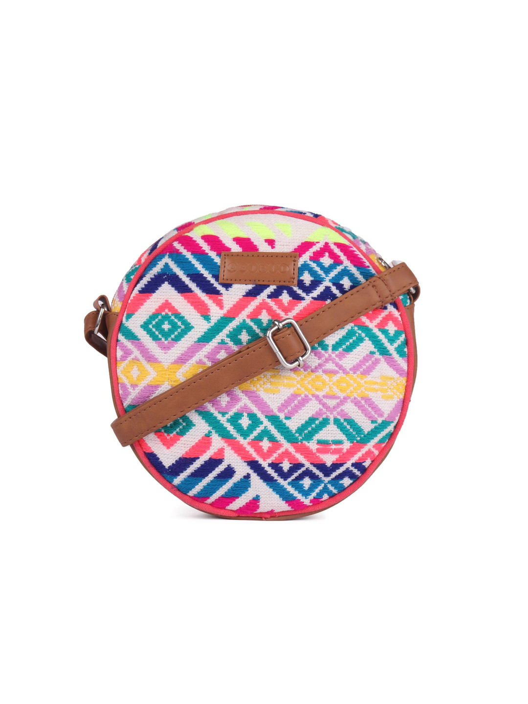 ASTRID Women Multicoloured Woven Design Sling Bag