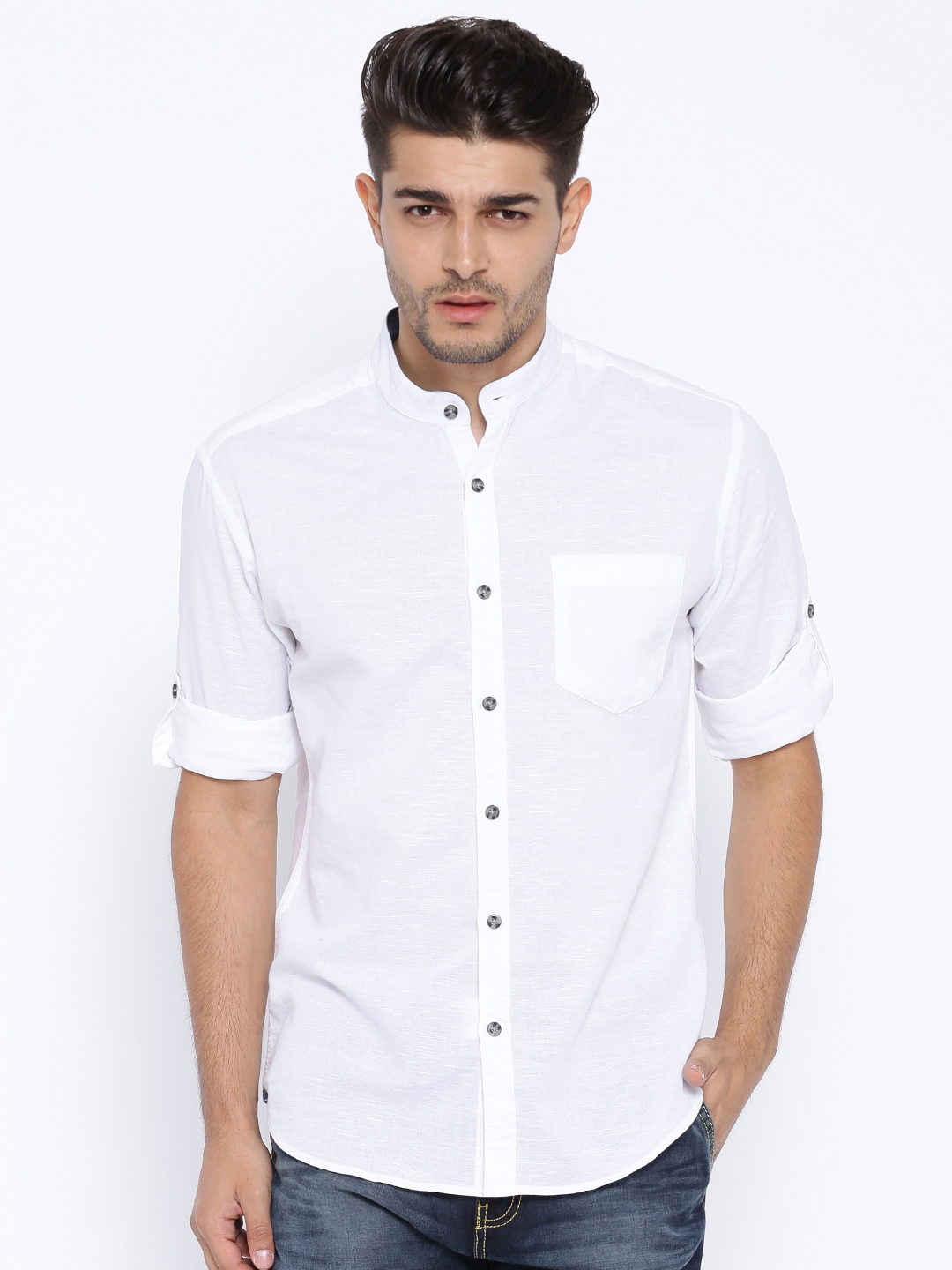 white shirt myntra