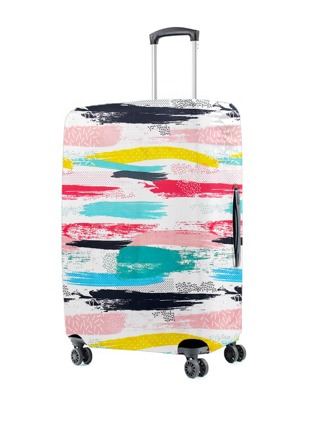 Cortina Multicoloured Printed Protective Small Trolley Bag Cover