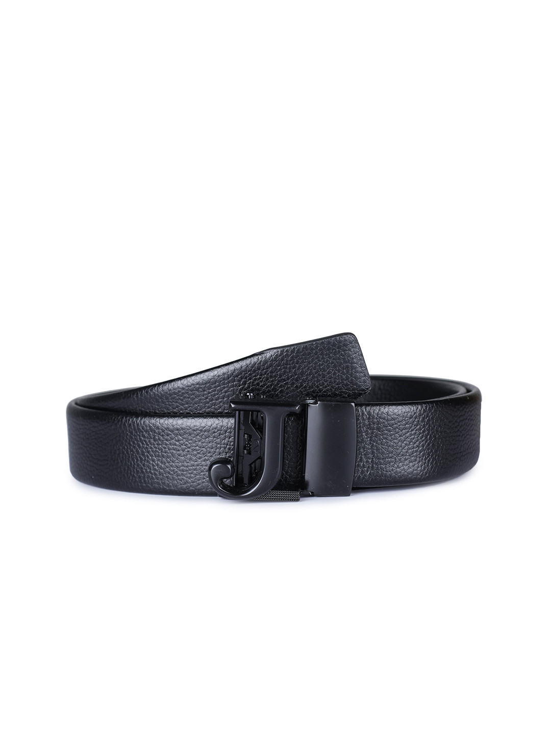 Kastner Men Black J Buckle Belt