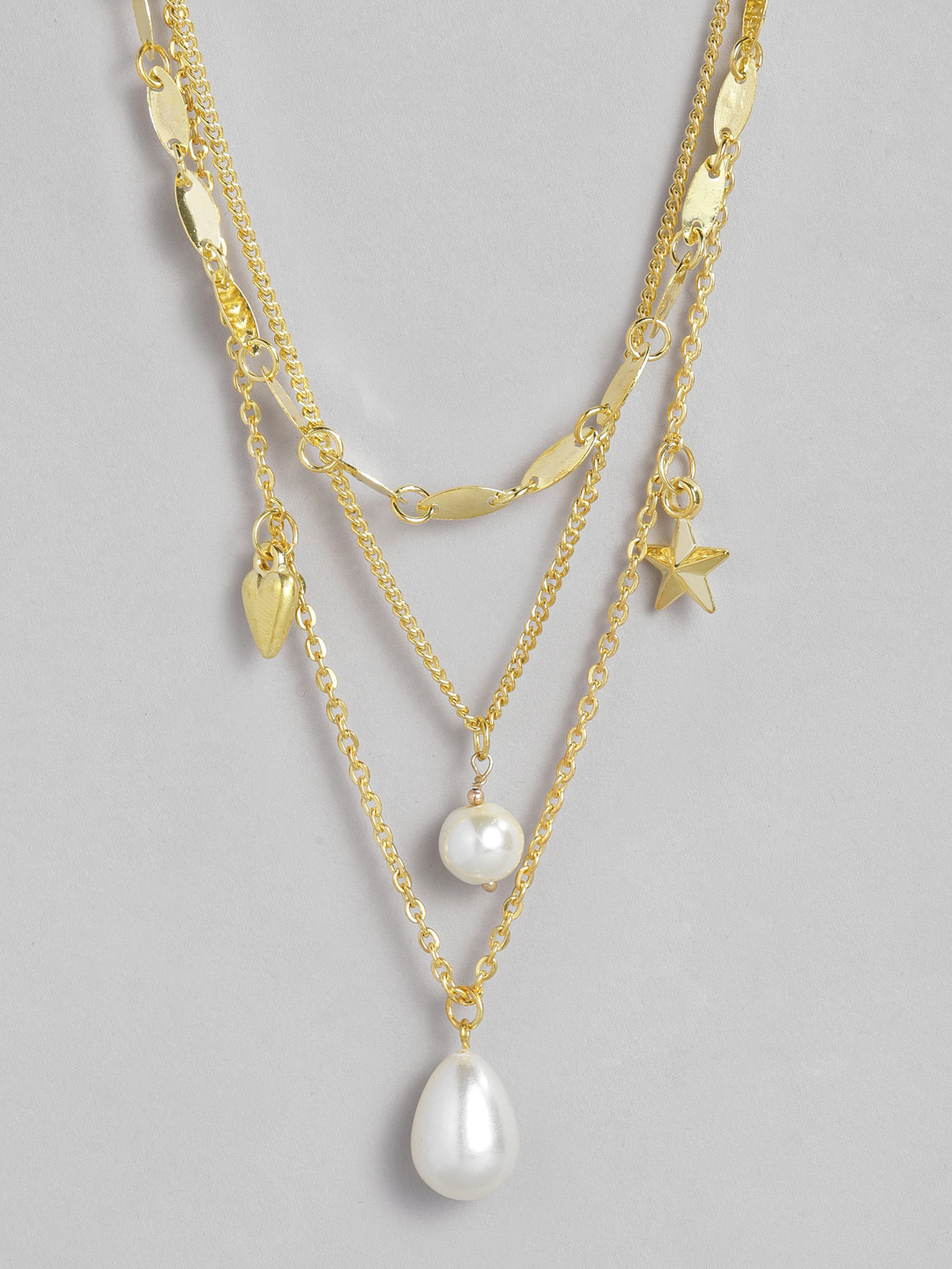 justpeachy Gold-Plated Layered Chain