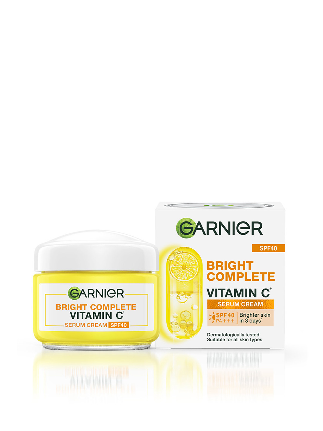 Garnier Skin Naturals Bright Complete Vitamin C Serum Cream with SPF 40 - 45g
