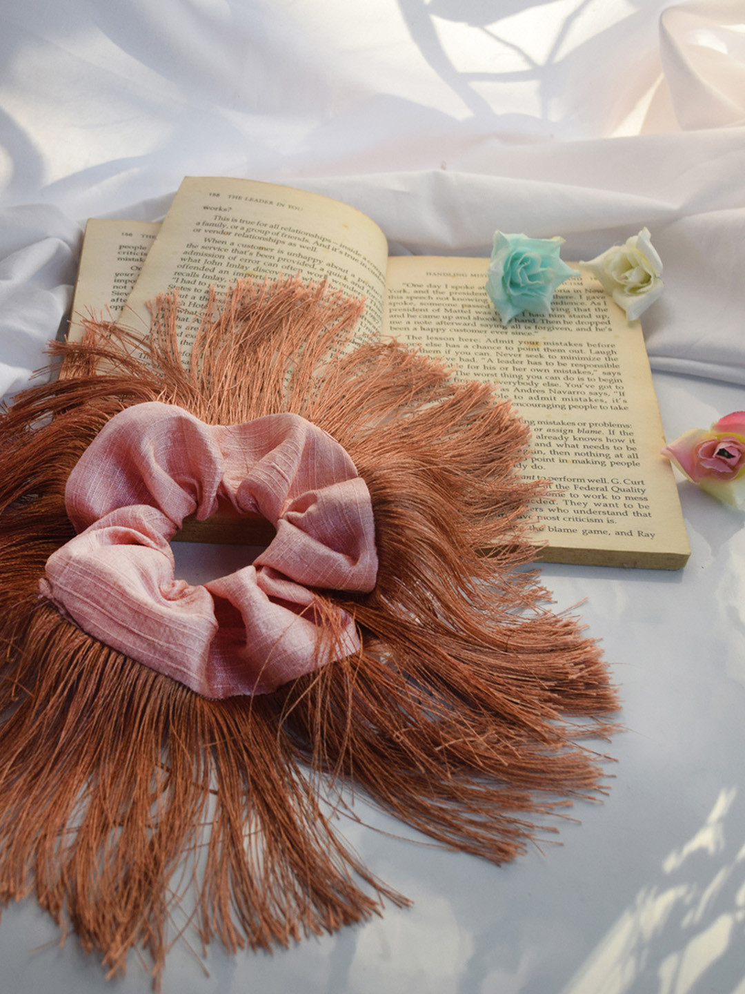 Soho Boho Studio Pink Ponytail Holders