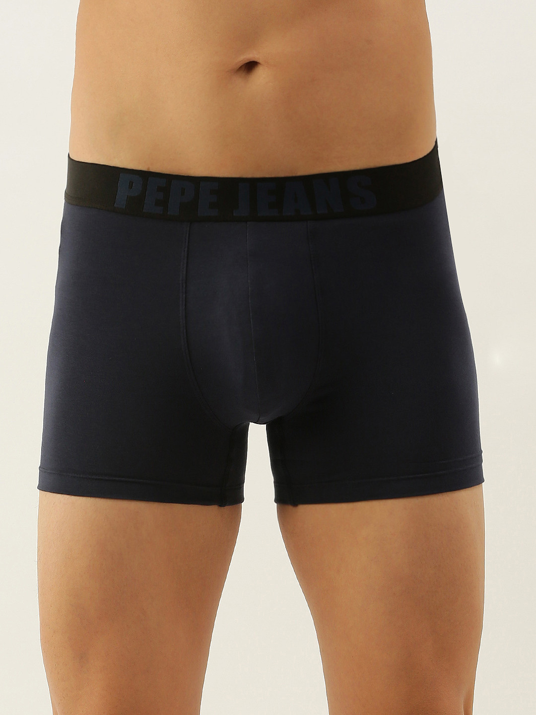 Pepe Jeans Navy Blue Solid Trunks 8904311341017