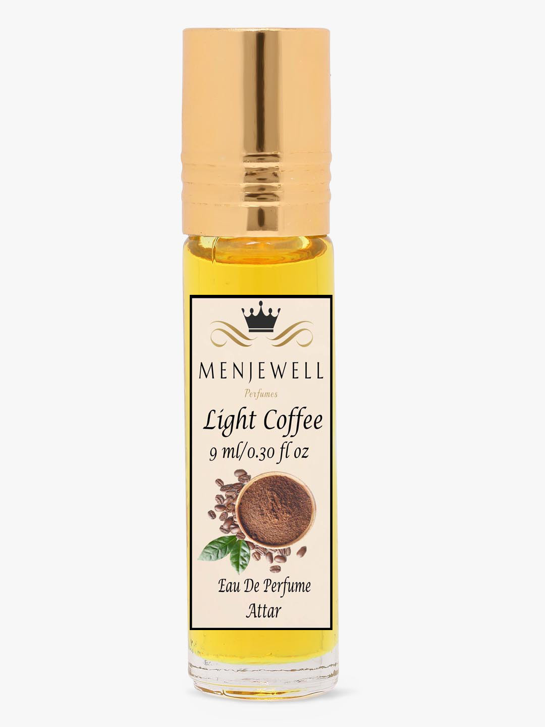 Menjewell Light Coffee Attar Perfume 9 ml