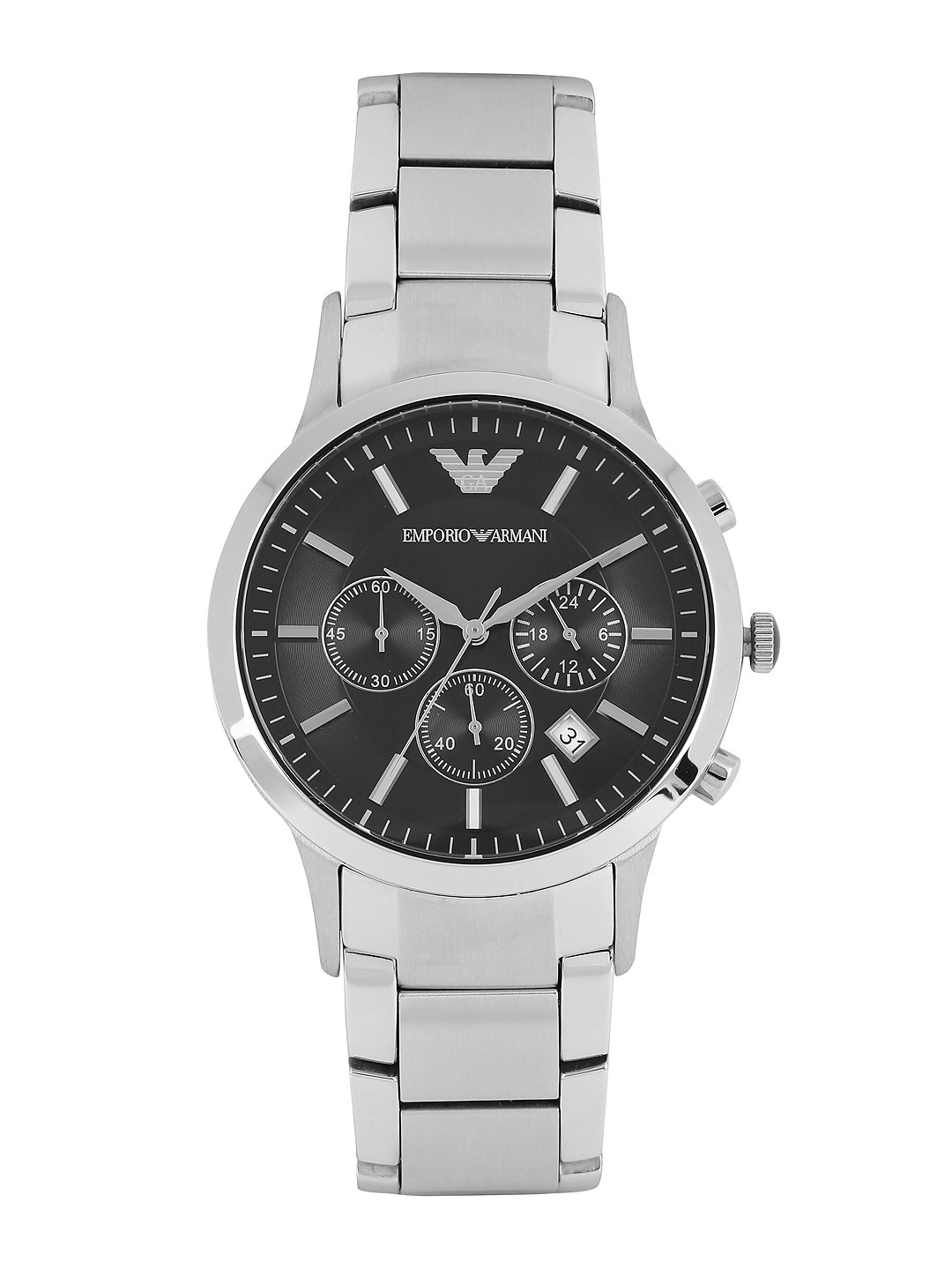 Emporio Armani Men Black Chronograph Dial Watch AR2434