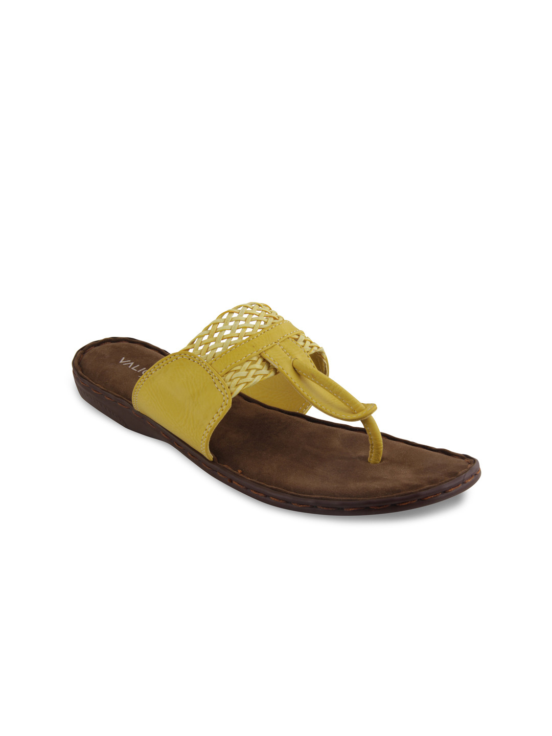 VALIOSAA Women Yellow Flats