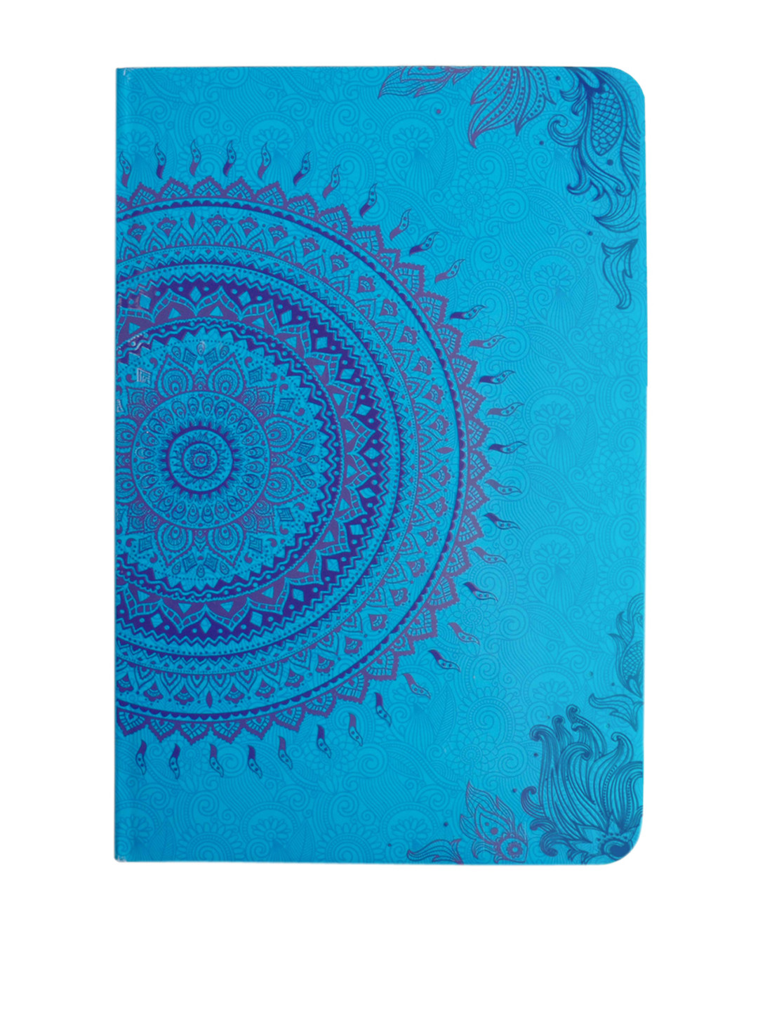 Doodle Blue Motif Ethnic Hard Bound Notebook