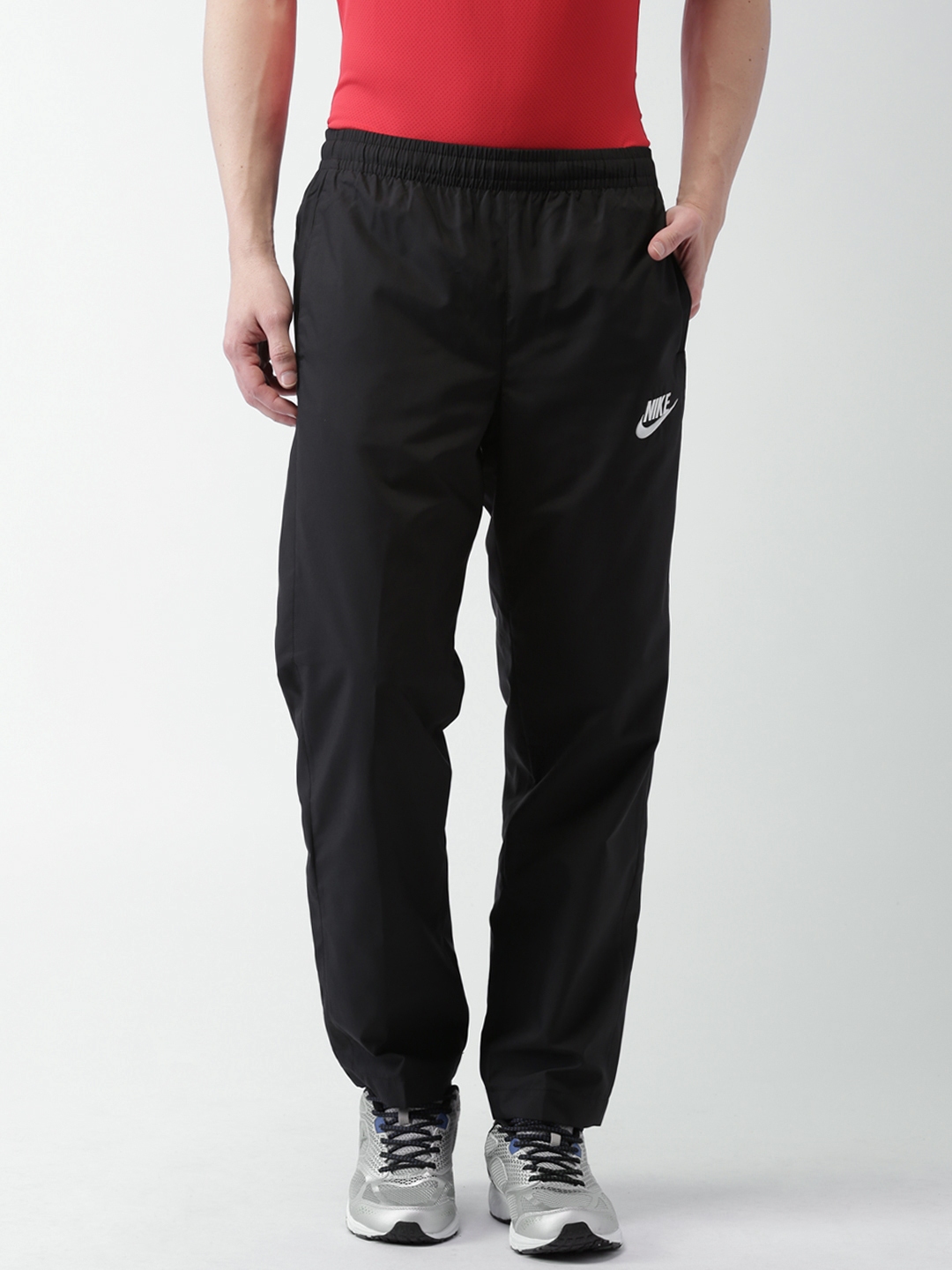 Nike Mens Polyester Track Pants  091203277405644836475XLargeObsidianObsidianWhite  Amazonin  Clothing  Accessories
