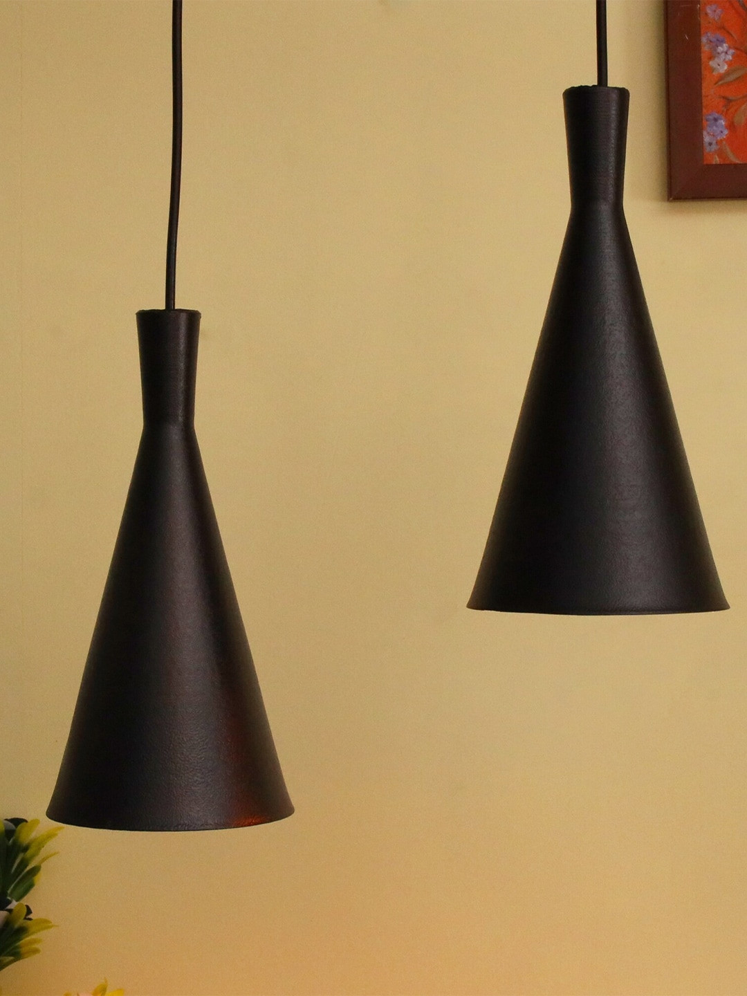 Homesake Black Solid Contemporary Cluster Lights