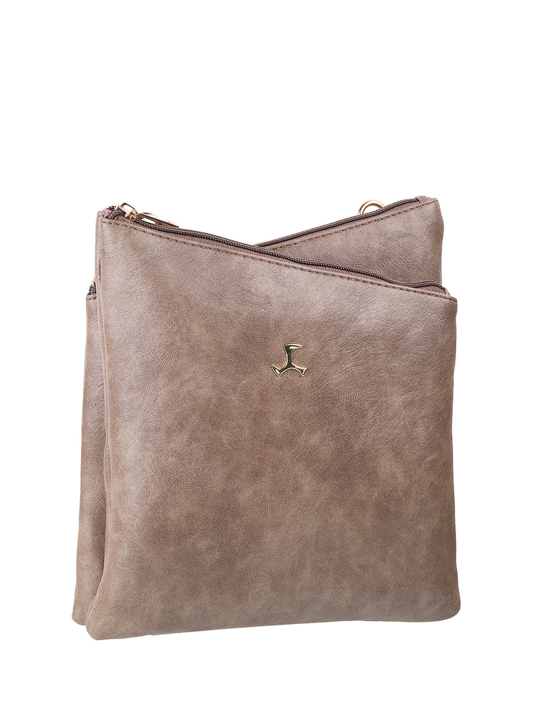 Mochi Women Brown Textured Sling Bag