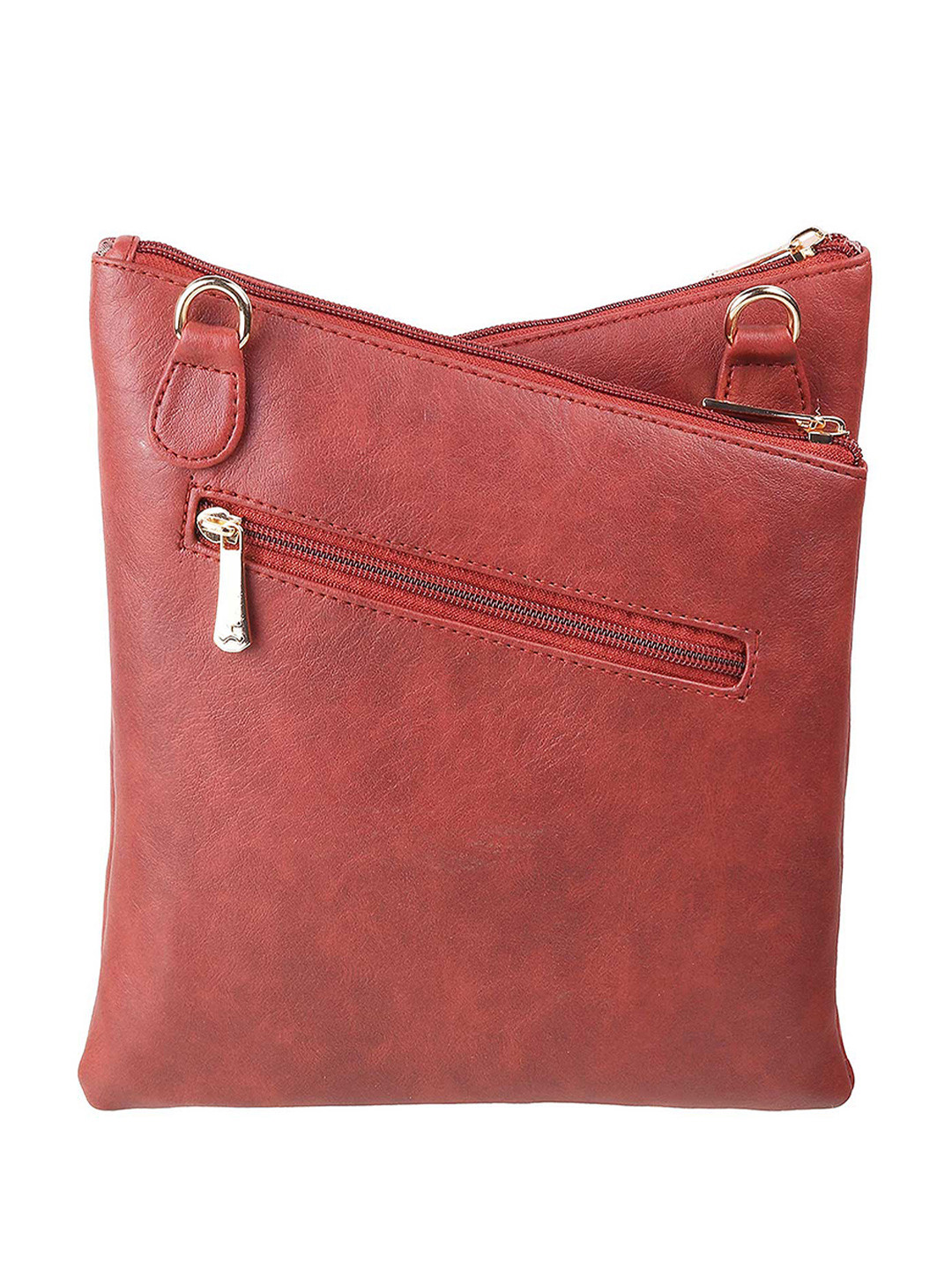 Mochi Red Solid Sling Bag