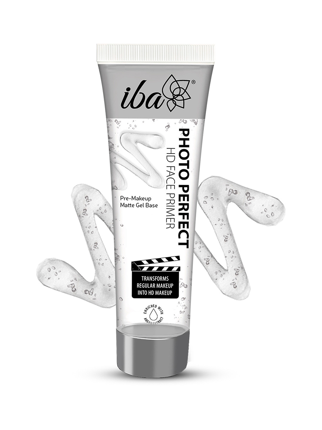 Iba Photo Perfect Hd Face Primer Transparent Matte Gel Base, 35g