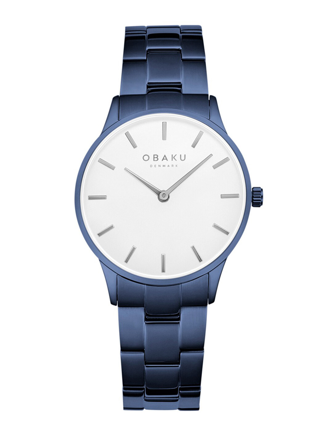 Obaku Women White Analogue Watch V247LXLISL