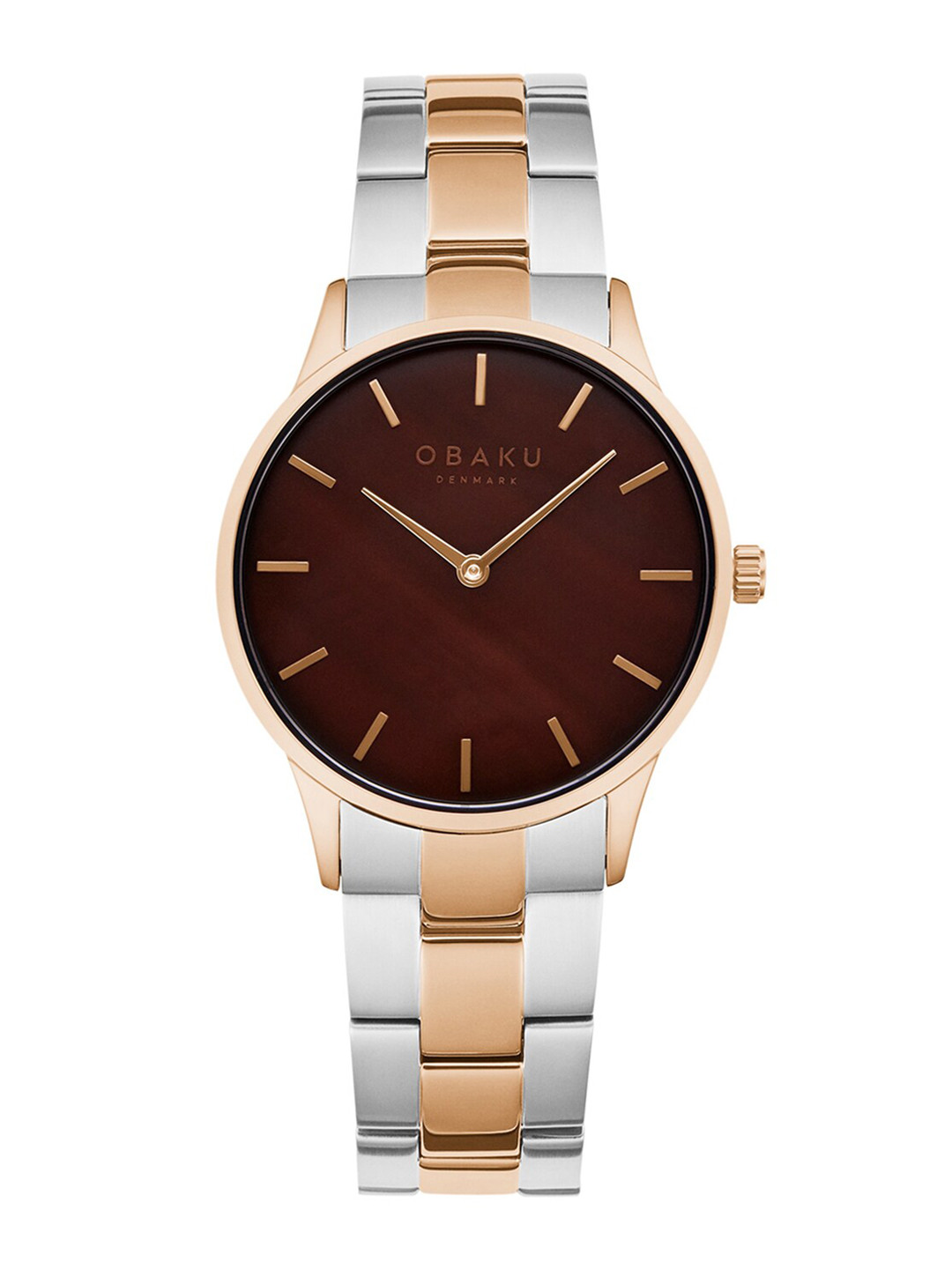 Obaku Women Brown Analogue Watch V247LXVNSH