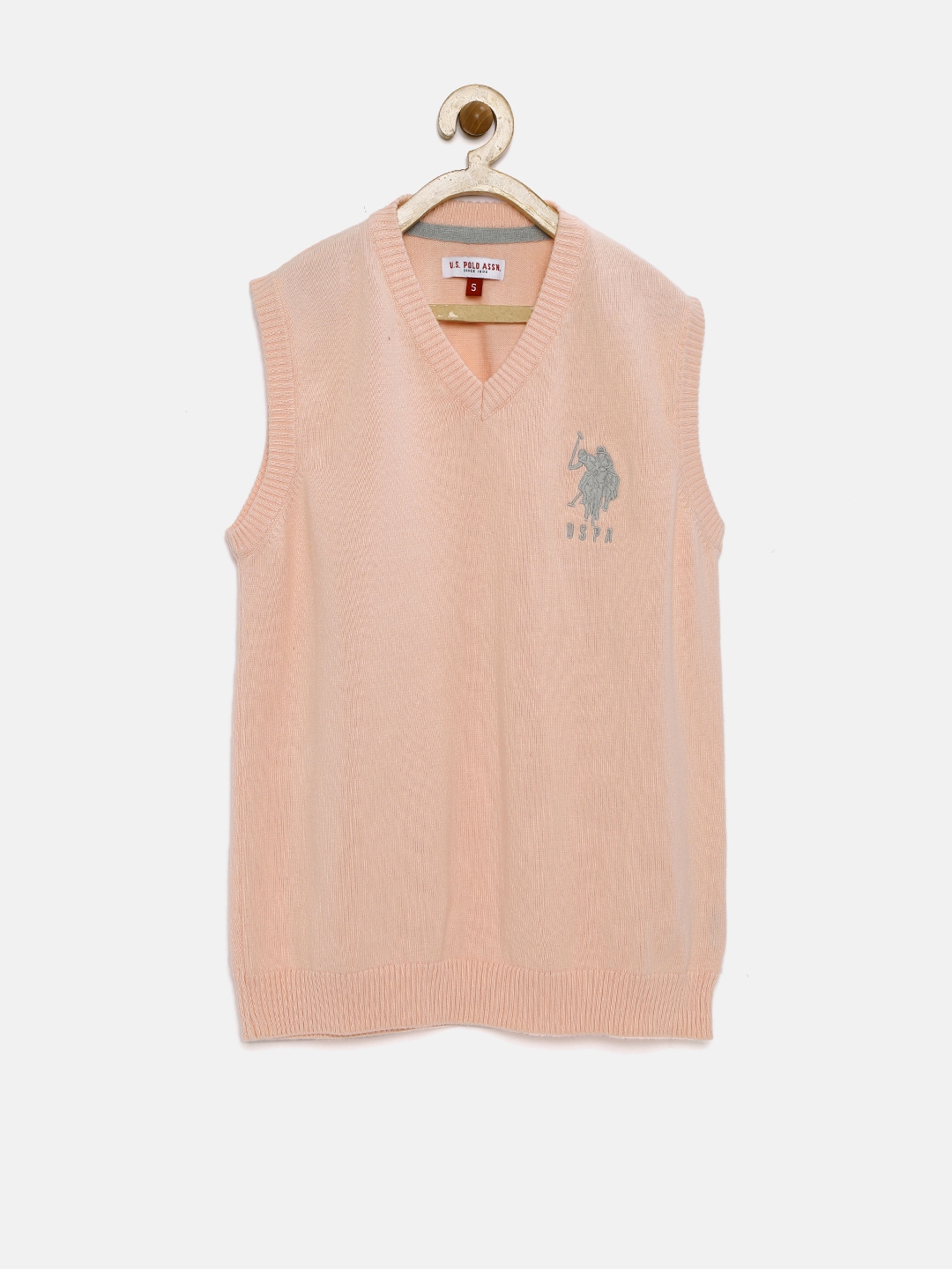 us polo sleeveless sweater