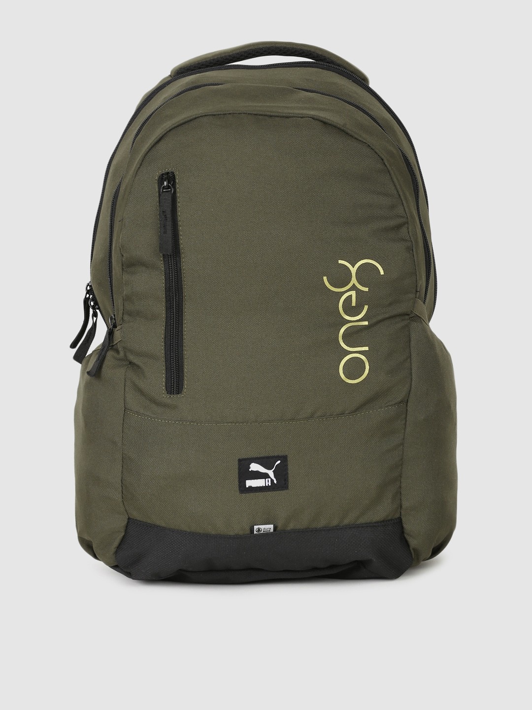 puma olive green backpack