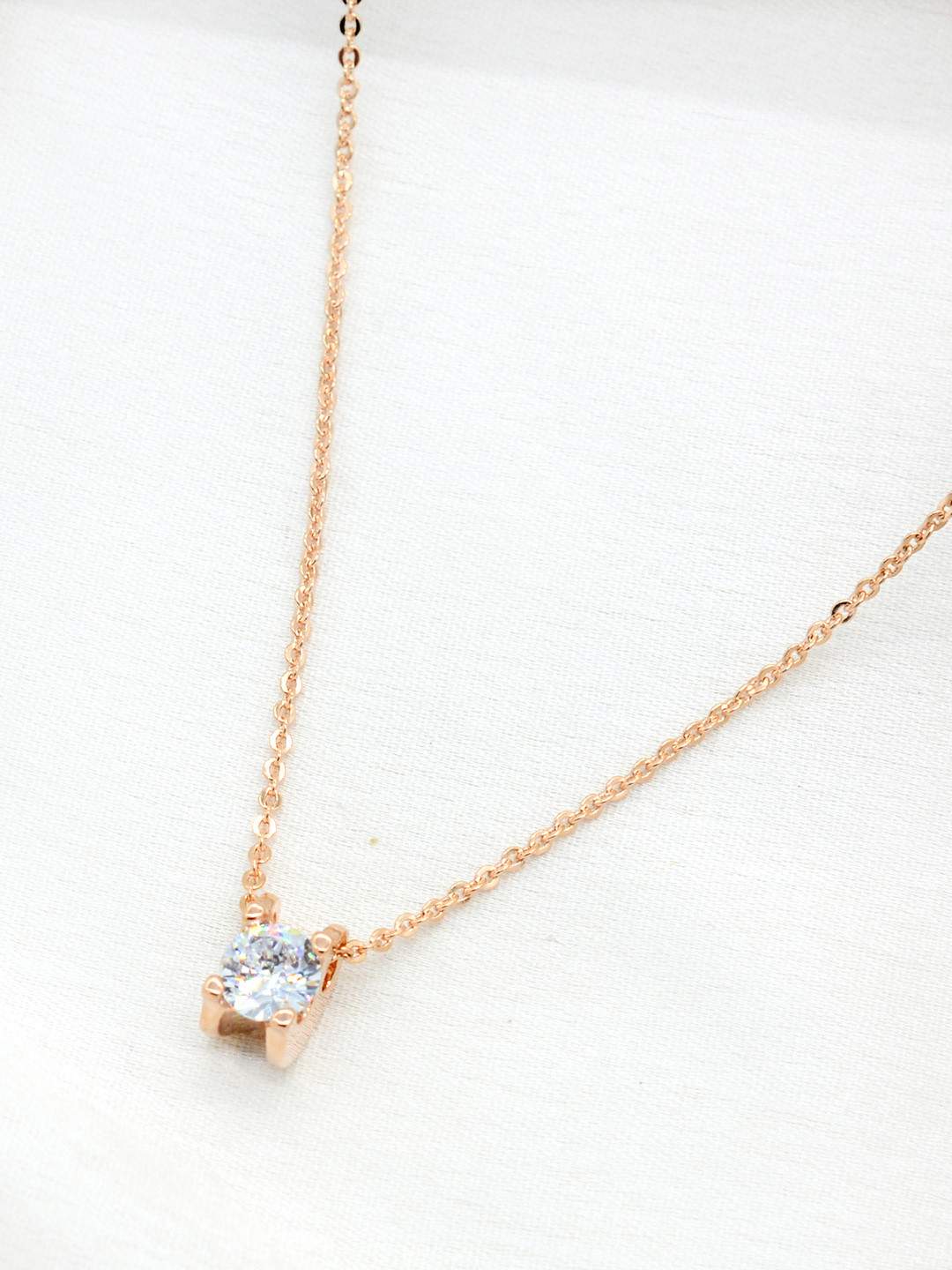 JOKER & WITCH Rose Gold-Plated Stone-Studded Chain