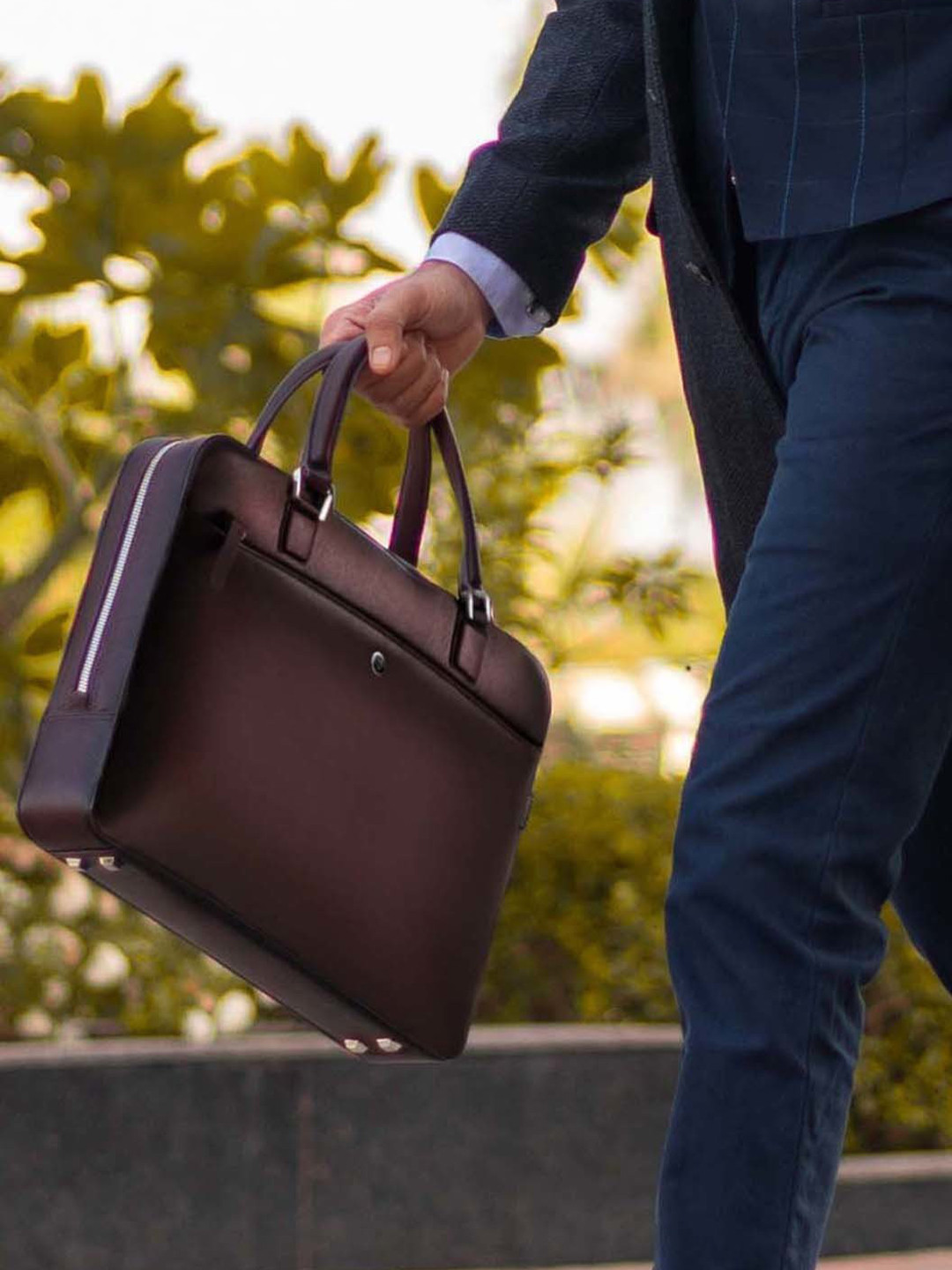 Lapis Bard Bordeaux Ducorium Spencer 14-inch Slim Laptop Business Bag