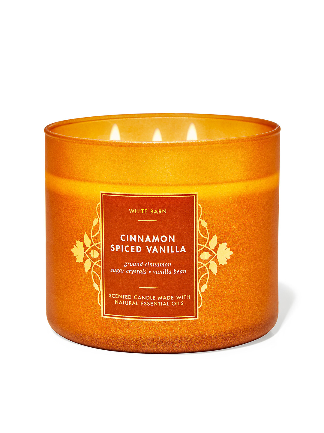 Cinnamon spiced vanilla candle 2025