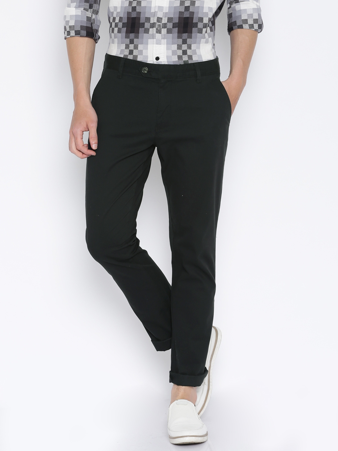 Arrow Sports Casual Trousers  Buy Arrow Sports Men Grey Mid Rise Flat  Front Trousers Online  Nykaa Fashion