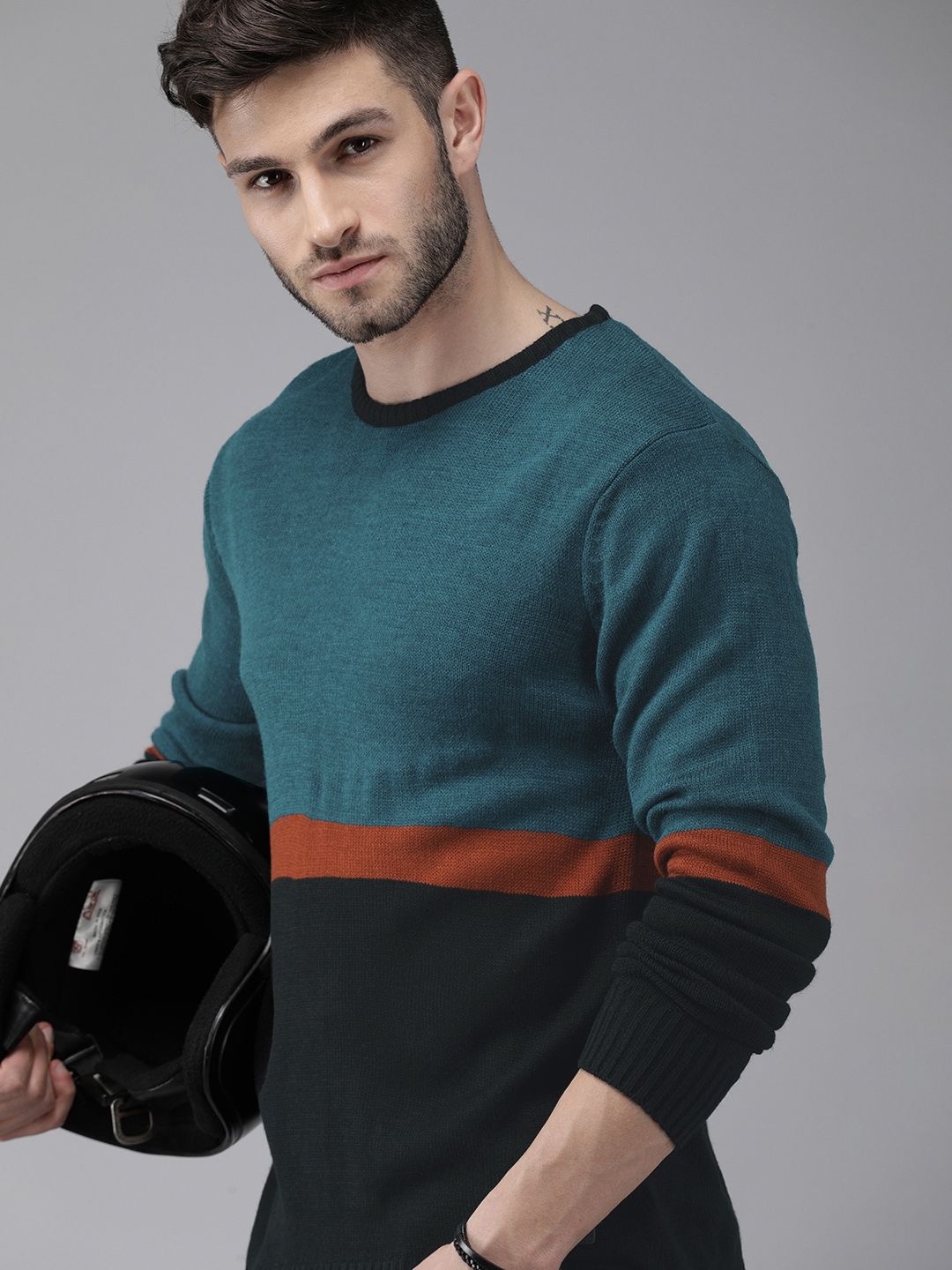 Sweatshirt for 2025 men myntra