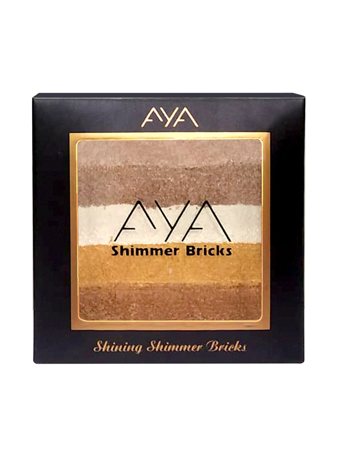 AYA Pack of 2 Shimmer Brick Highlighter 10g Each