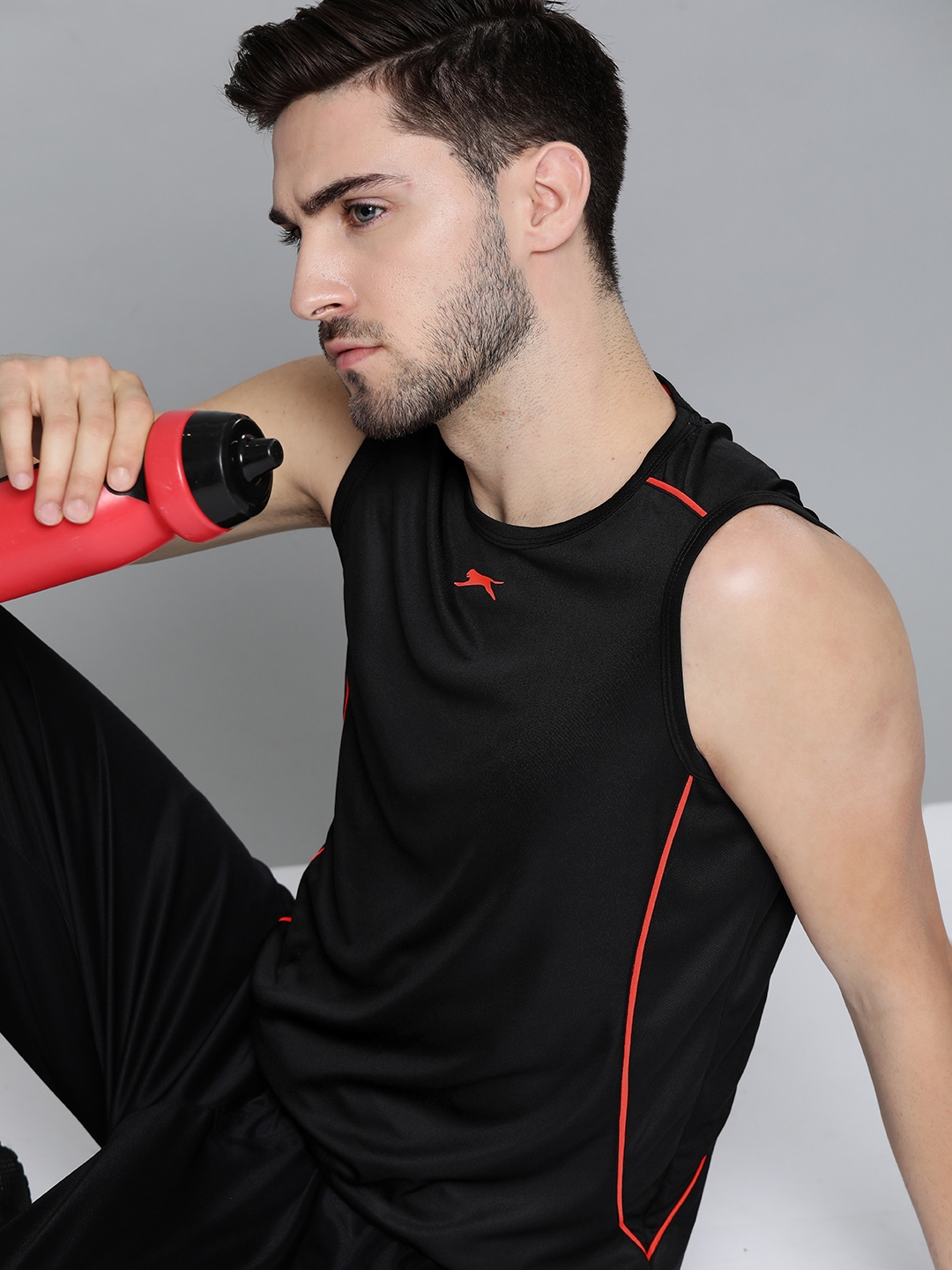 Slazenger sleeveless t shirt mens on sale