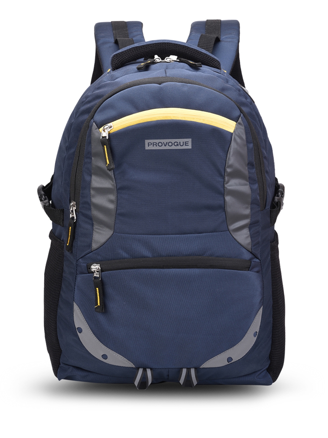 Buy Provogue Unisex Navy Blue Contrast Detail Backpack with Reflective Strip Backpacks for Unisex 14352428 Myntra