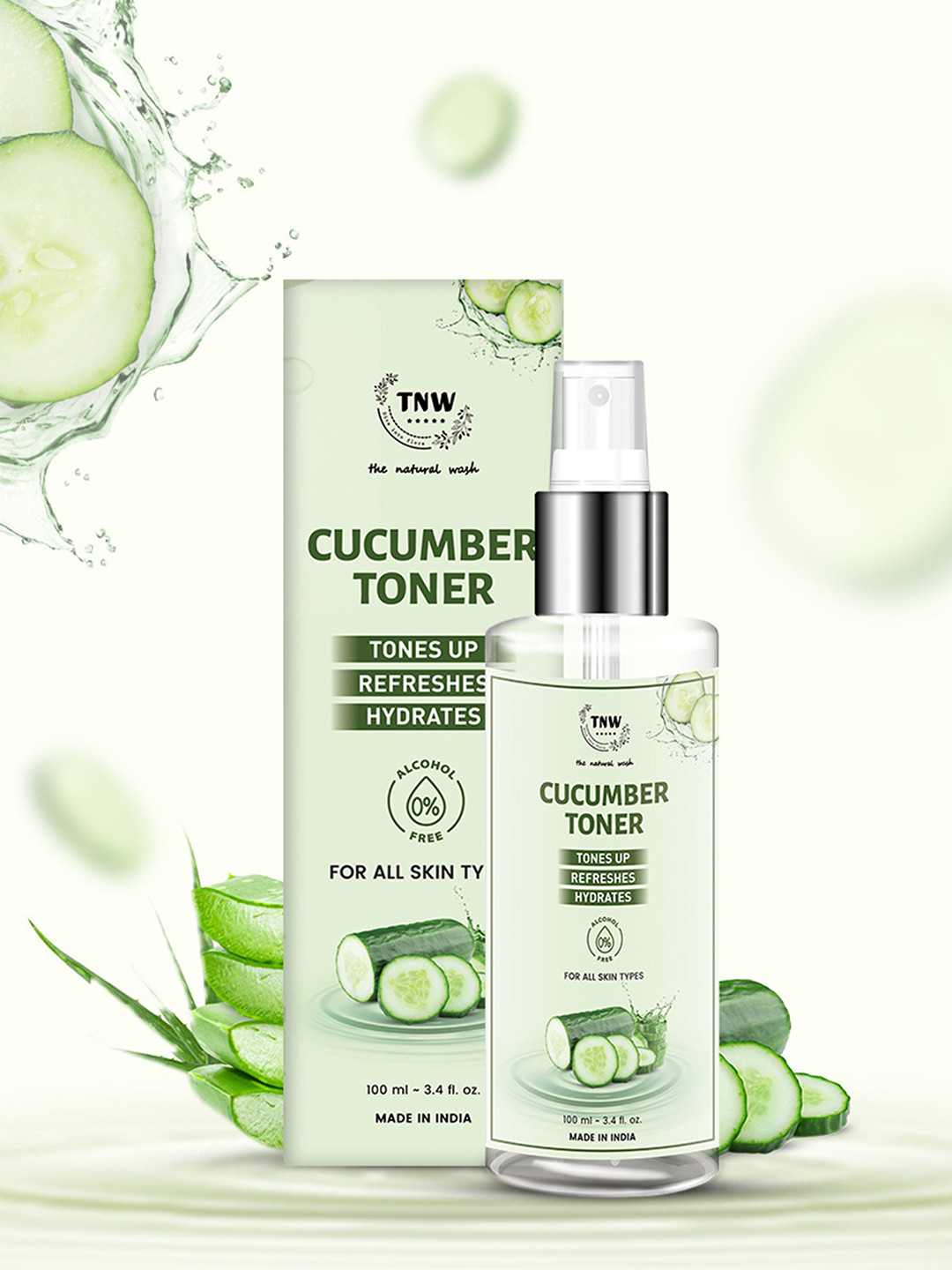 TNW the natural wash Cucumber Pore Tightening Toner 100 ml