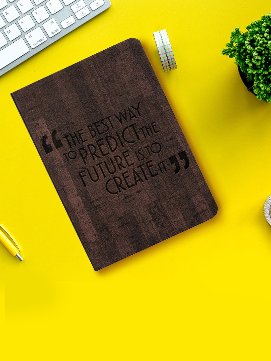 Doodle Brown Solid Notebook