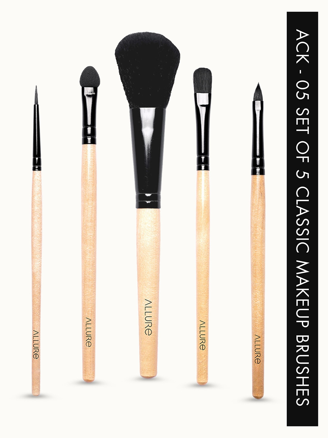ALLURE Classic Pack of 5 Brush Set ACK-05