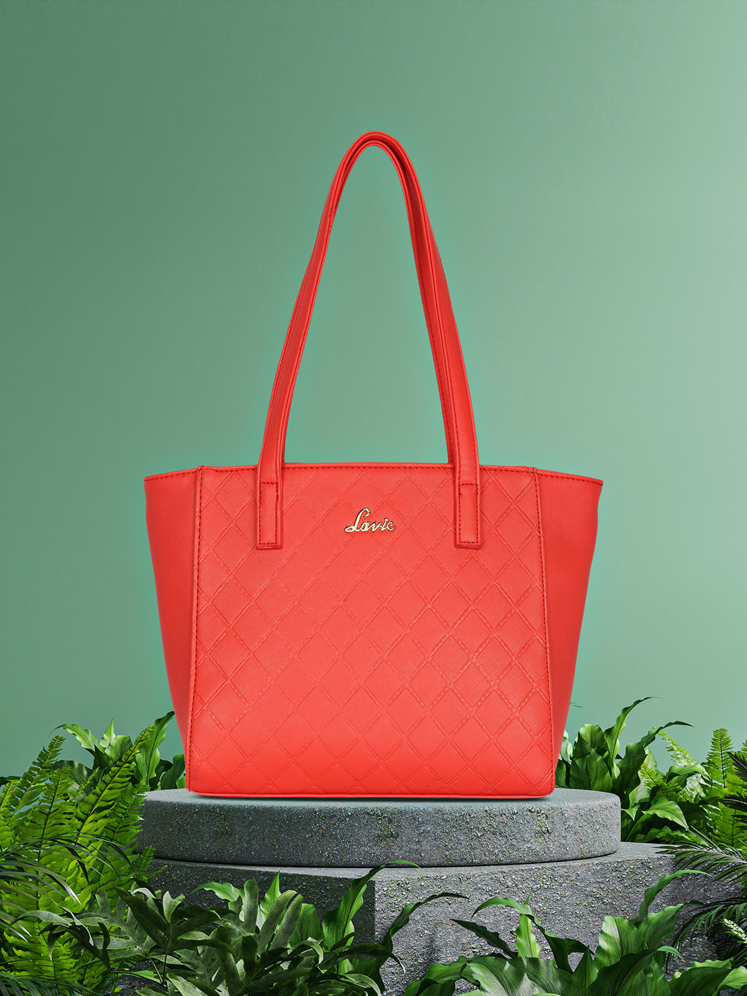 Lavie Betty M Women Coral Small Tote bag