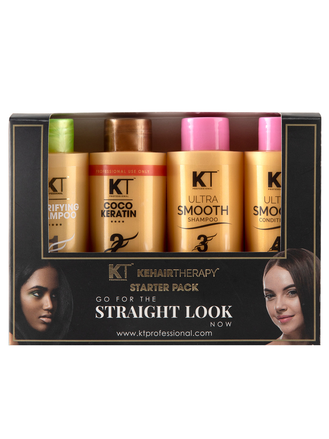 KEHAIRTHERAPY KT Professional Coco Keratin Starter Kit - 120ml Each