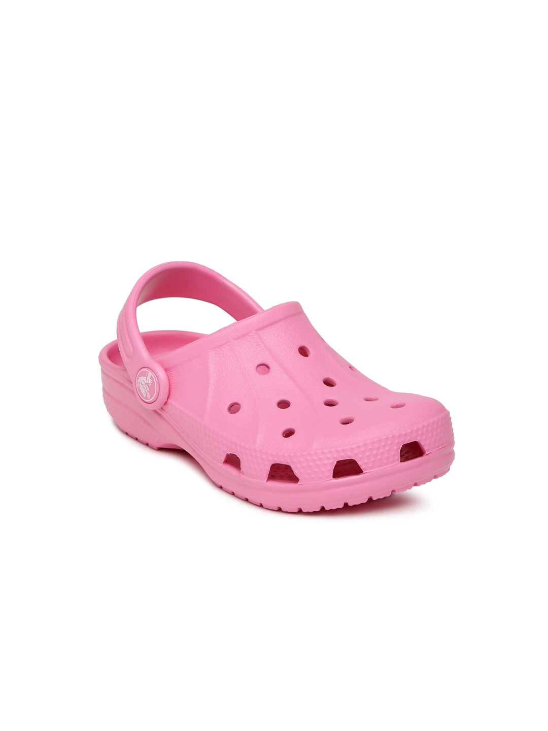 Infant pink hot sale crocs