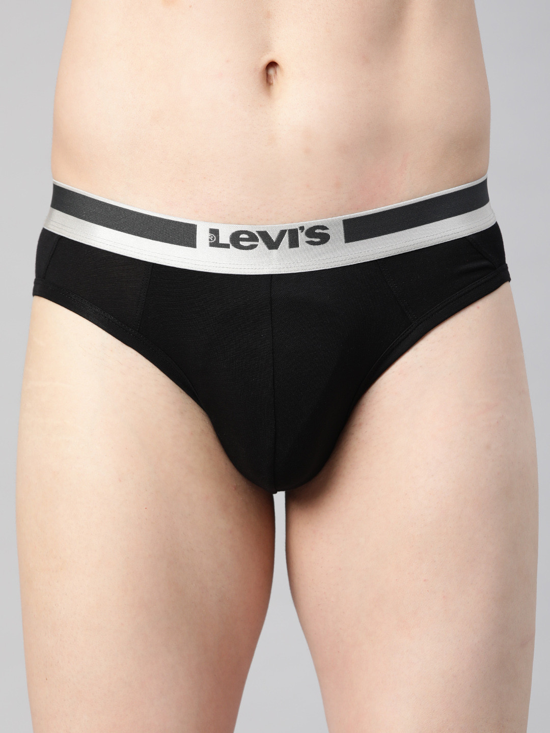 Levis Men Assorted Solid Basic Briefs #029