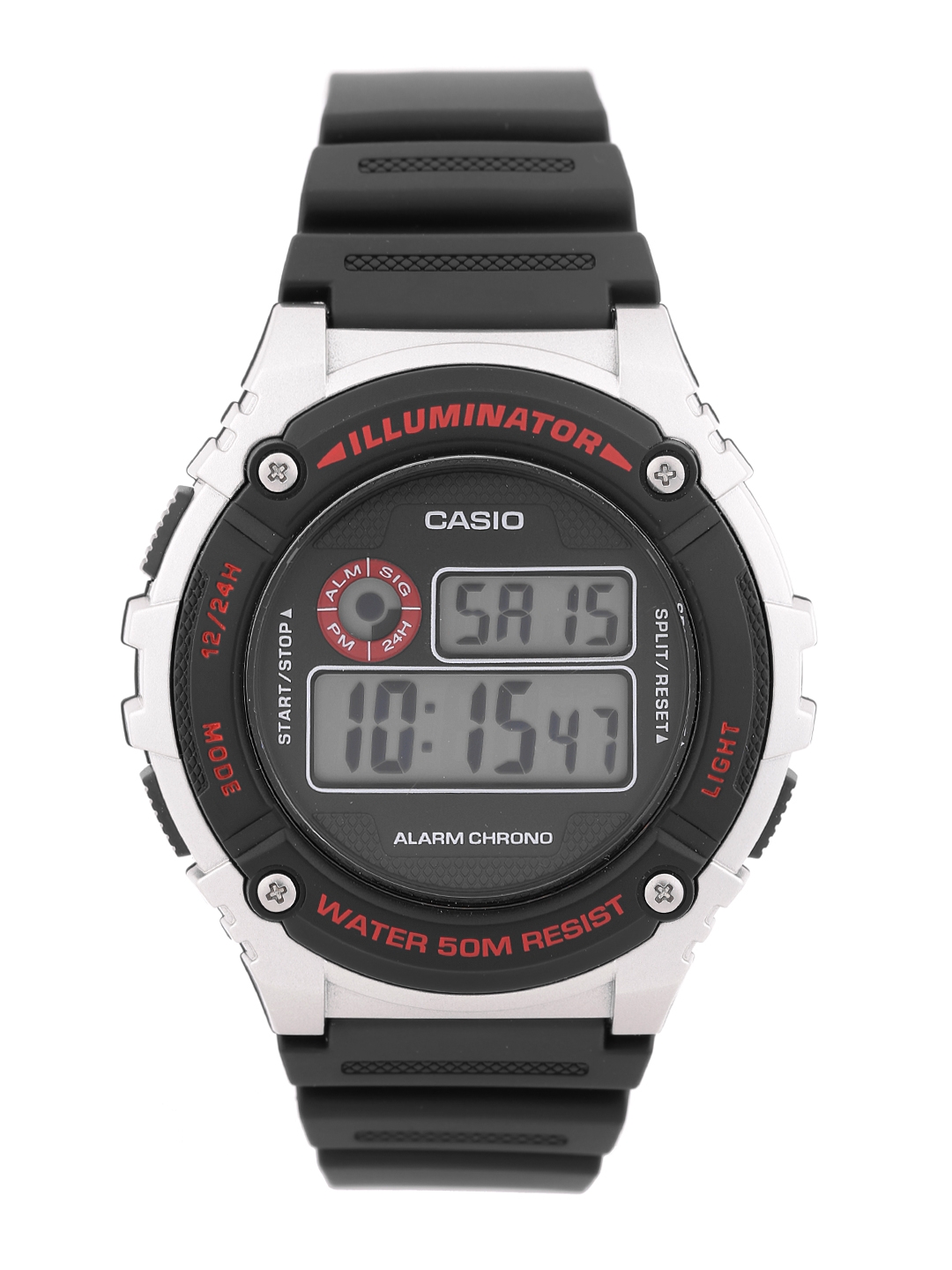 Casio Youth Digital Men Black Digital watch I098 W 216H 1CVDF