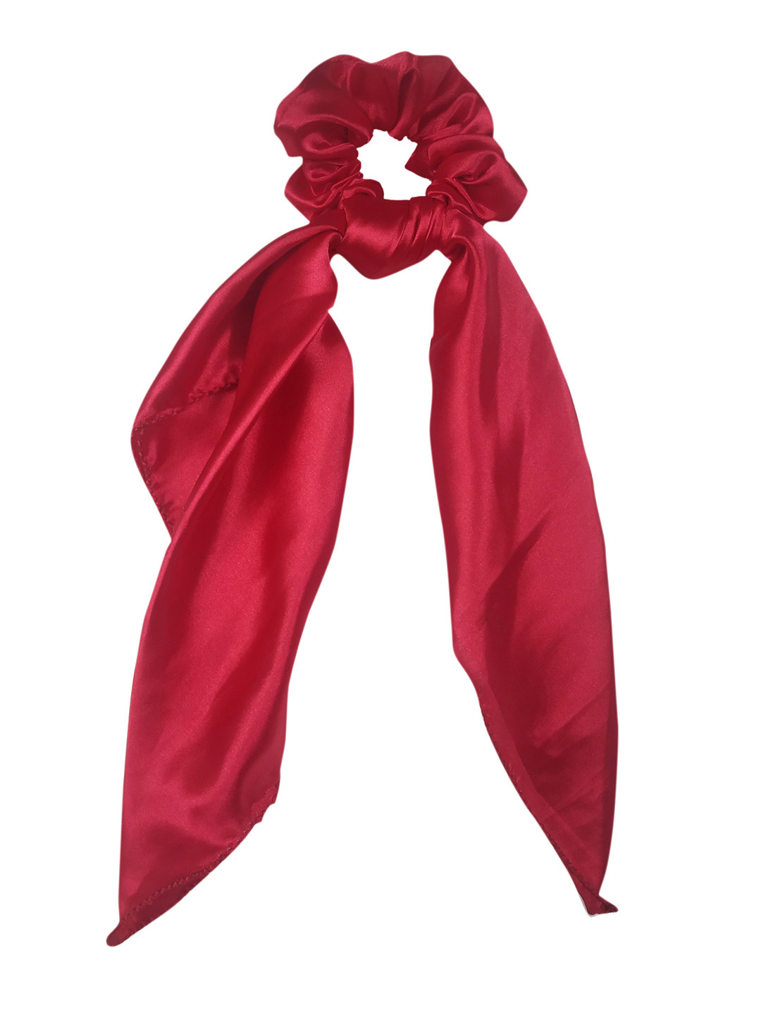 ONE on ONE Women Red Scarf Scrunchy