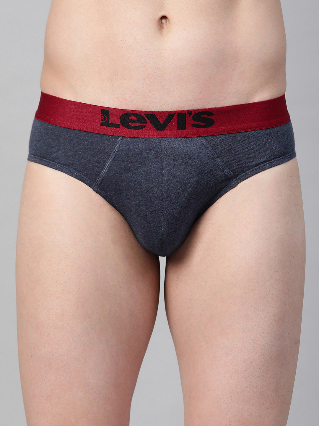 Levis Men Pack of 1 Assorted  Solid Briefs #019-BRIEF-ASST-P1