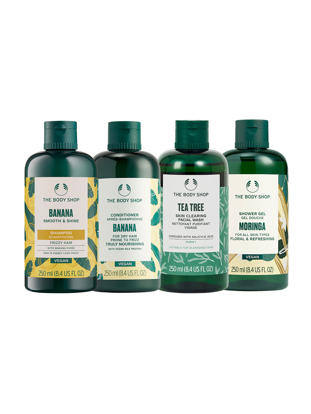 The Body Shop Unisex Pack Of 4 Personal Care Combo Set