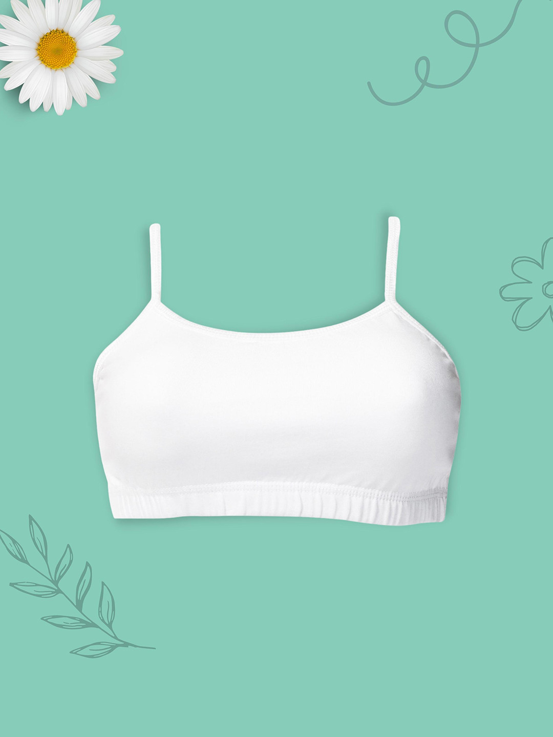 Girls Double Layer Premium Cotton Non-Wired Non Padded Beginners Bra DCBRJU6850/xxxs