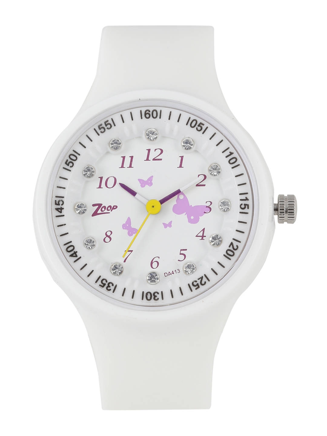 Buy ZOOP from TITAN by Titan Girls White Printed Dial Watch NEC4038PP02C Watches for Girls 1453400 Myntra