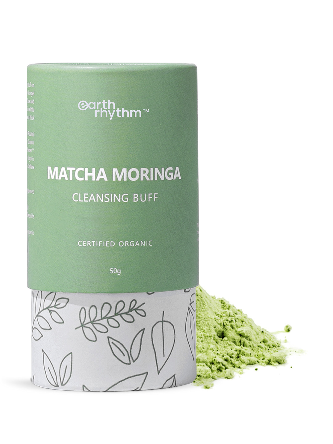 Earth Rhythm Green Matcha Moringa Cleansing Buff 50 g