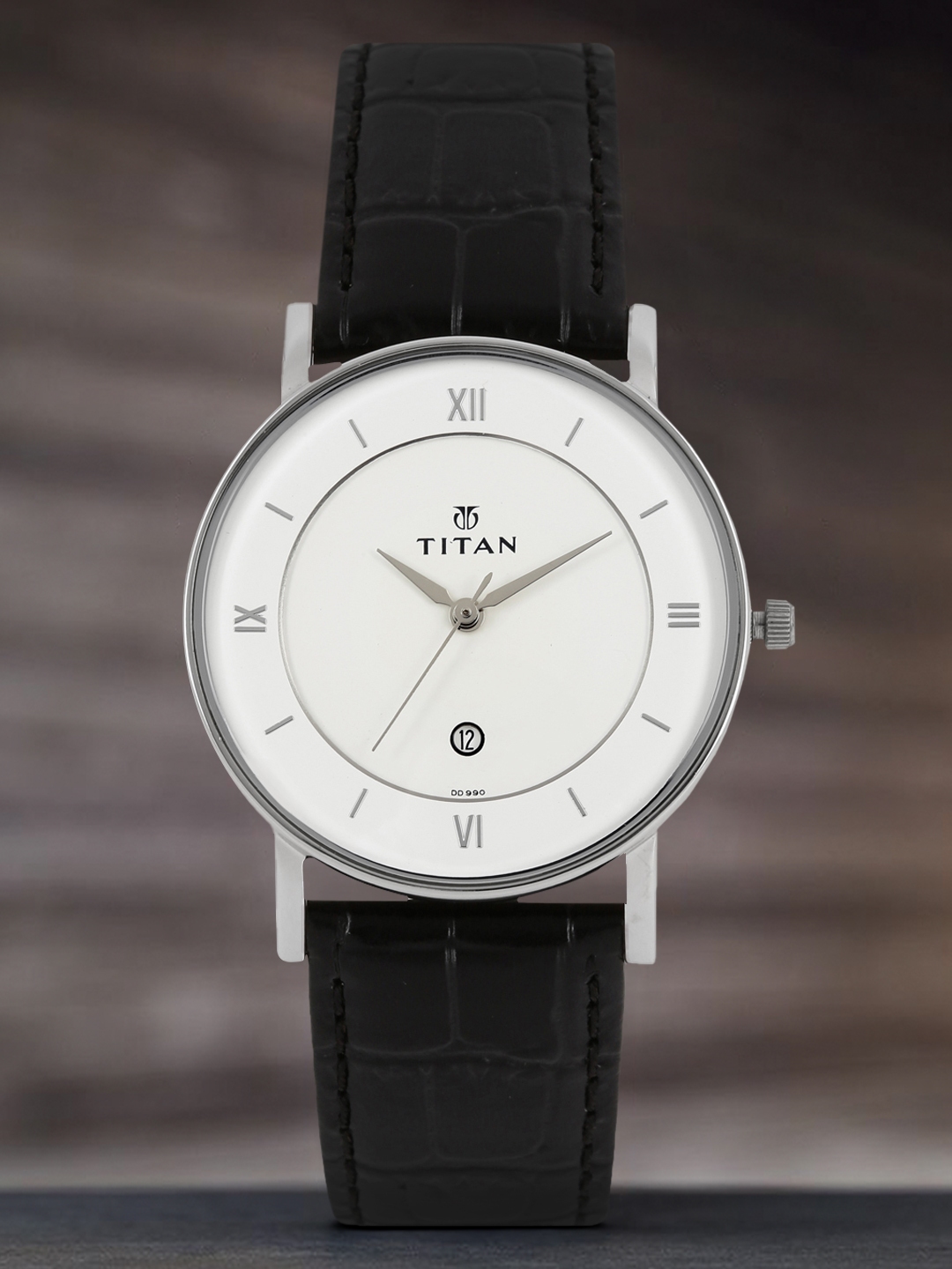 Titan white dial analog watch new arrivals