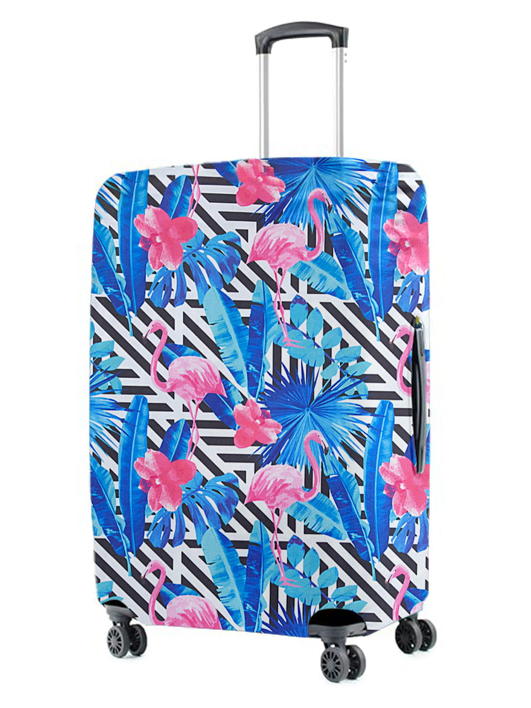 Cortina Multicoloured Printed Protective Luggage Cover